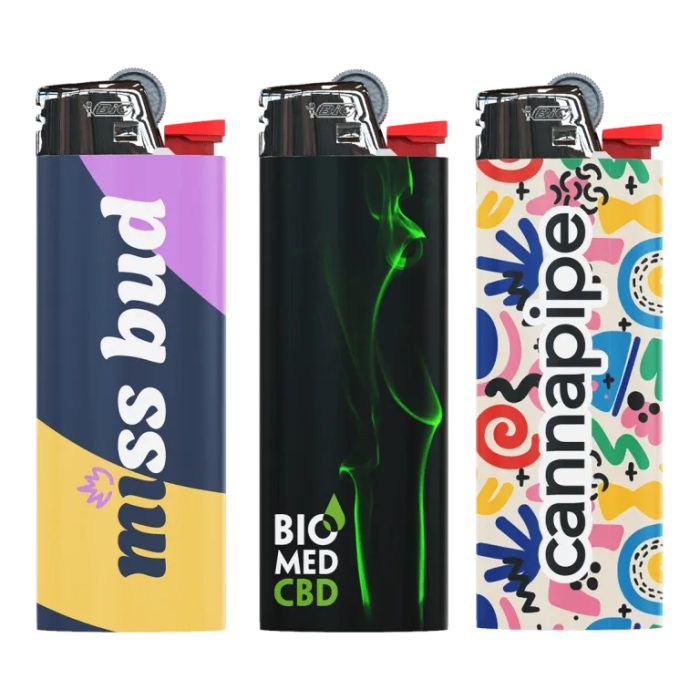 BIC Digital Sleeve Lighter - Custom BIC Lighters with Full-Color Logo