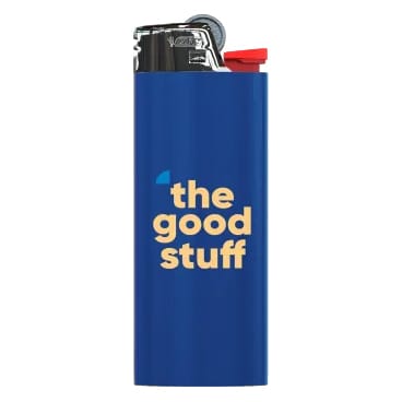 Custom BIC Logo Lighter (Blue) Custom BIC Logo Lighter (Blue)