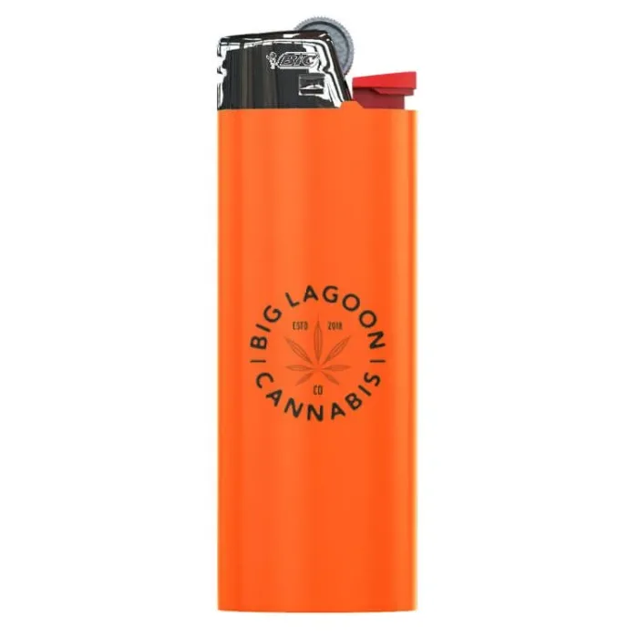 Custom BIC Logo Lighter (Orange)