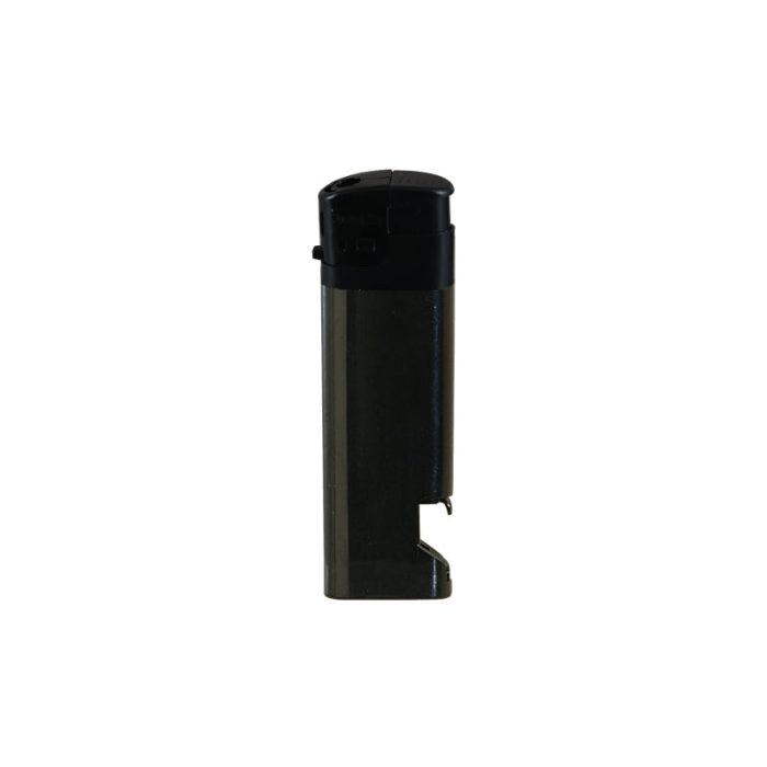 Solid Bottle Opener Lighter-Black