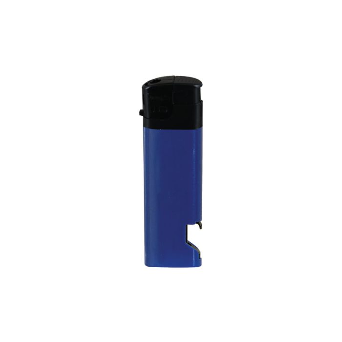 Solid Bottle Opener Lighter-Blue