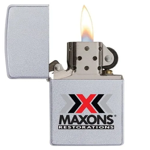 ZippoSatinChromeWindproofLighter